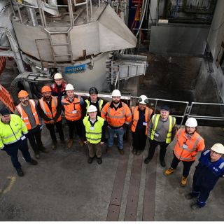 Metal Recyclers get to see new Electric Arc Furnace